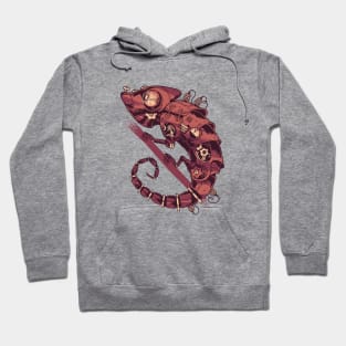 Steampunk Chamaleon Hoodie